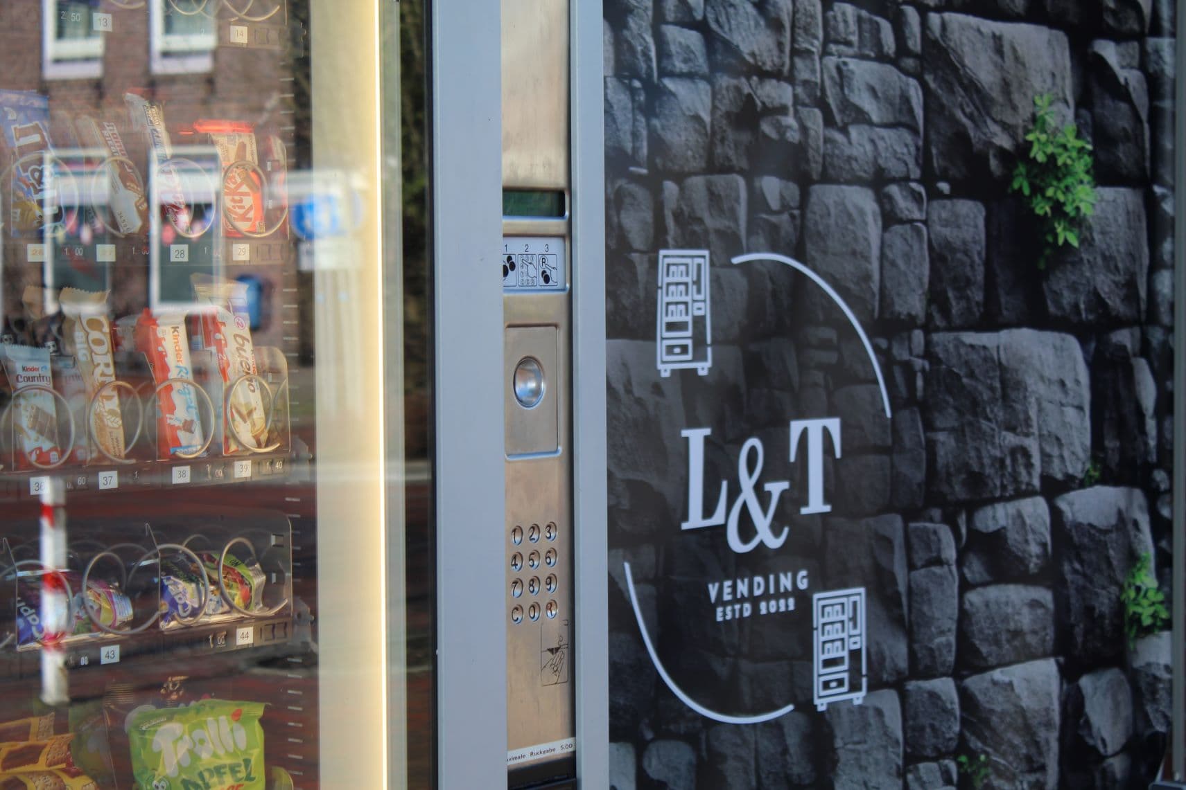 Service an einem Automaten